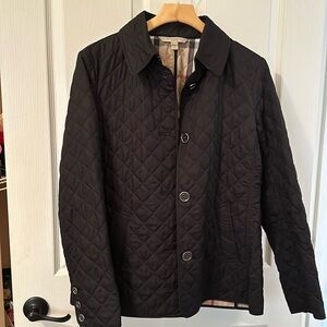 Black Burberry light jacket